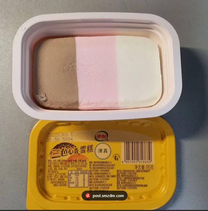 伊利三色心香雪糕95g*30杯新