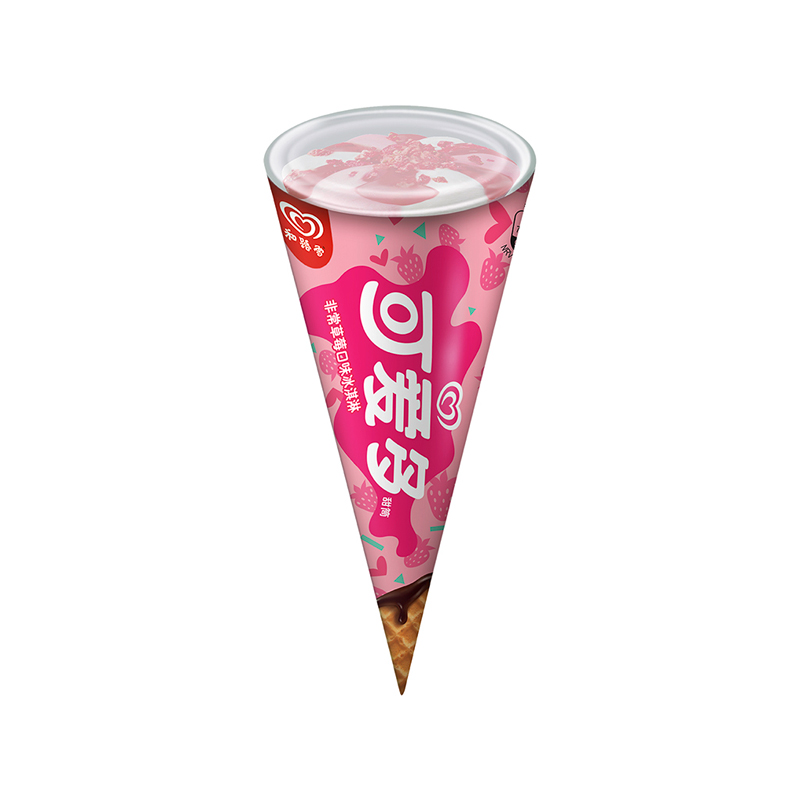 和路雪可爱多甜筒 草莓口味冰淇淋