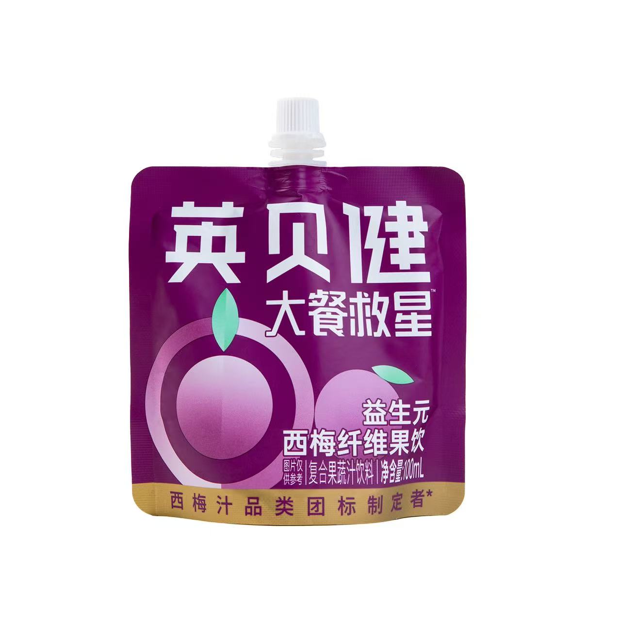 英贝健 大餐救星益生元西梅纤维果饮100ml