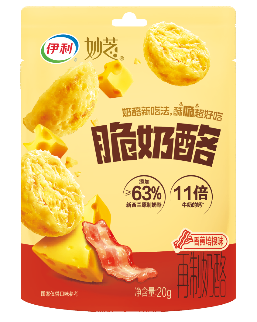 伊利妙芝脆奶酪（香煎培根味）20g*24袋