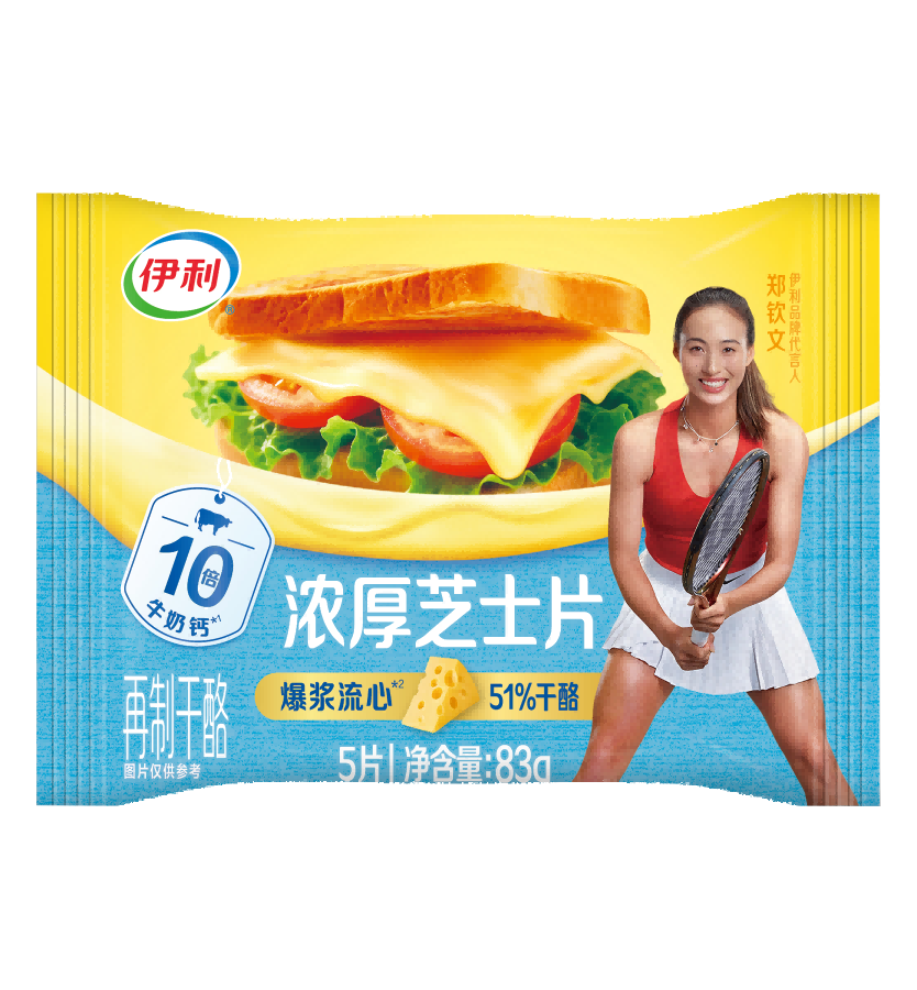 83克伊利浓厚芝士片5片
