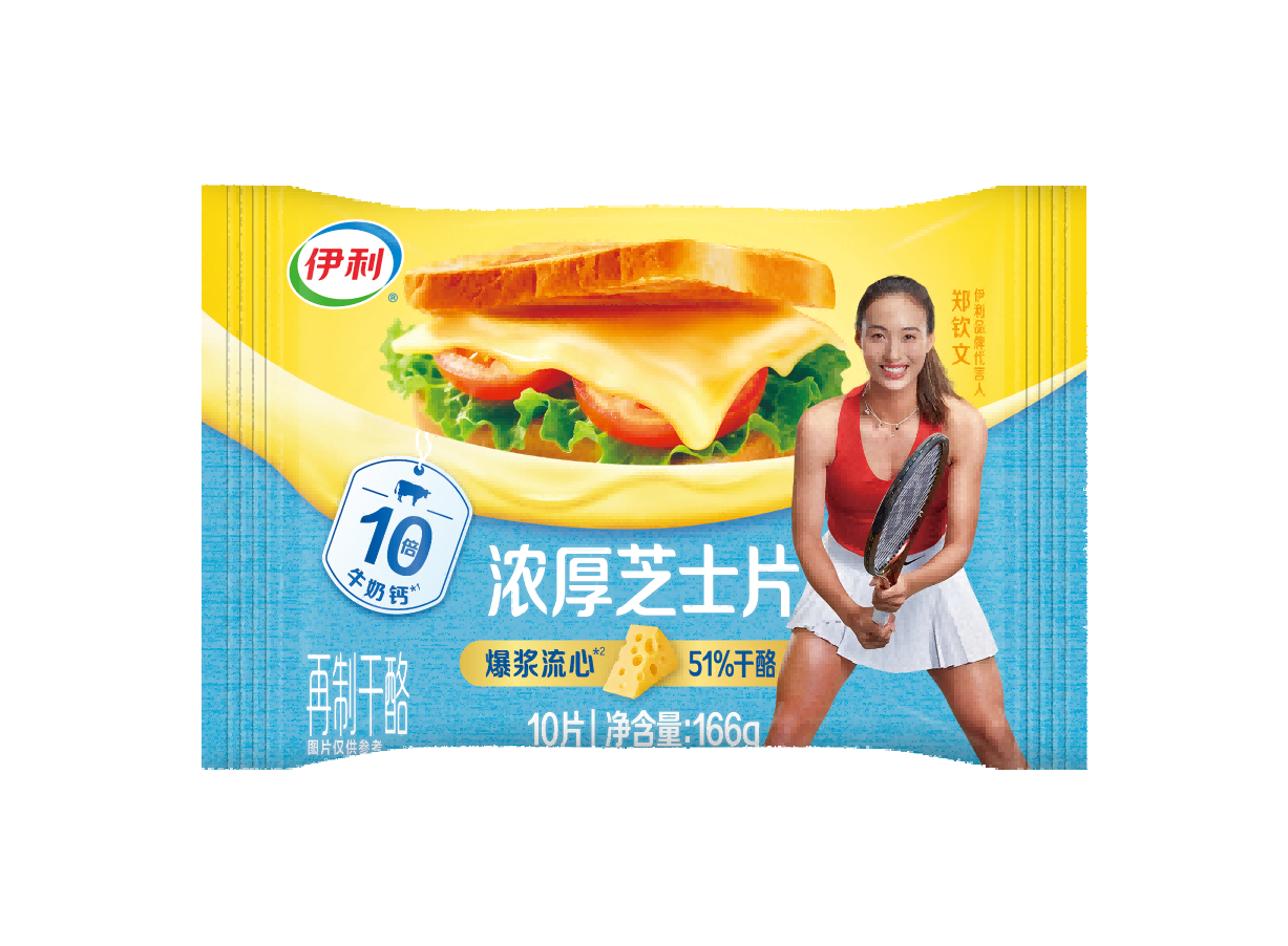 166克伊利浓厚芝士片10片