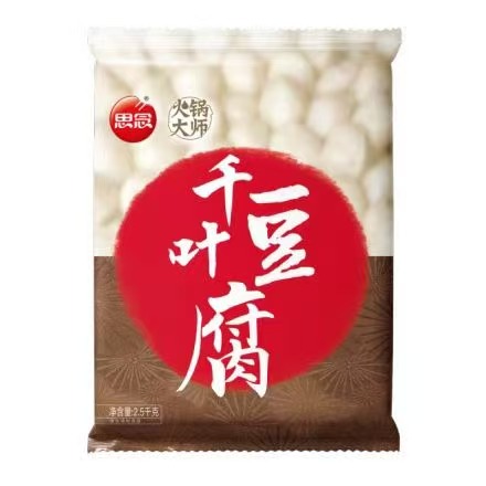 思念2.5kg千叶豆腐（4袋）