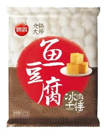 思念2.5kg特惠装鱼豆腐（4袋）