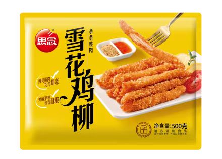 思念500g雪花鸡柳