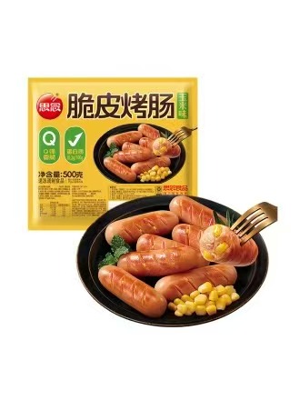思念500g脆皮烤肠（玉米味）20袋