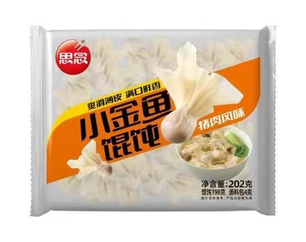 思念202g小金鱼馄饨（40袋）