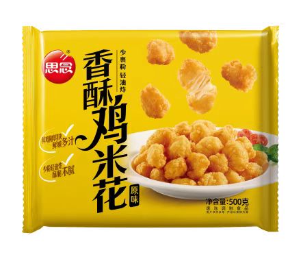 思念500g香酥鸡米花（原味）20袋