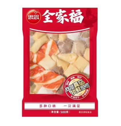 思念真空500g全家福（组合装）（20袋）
