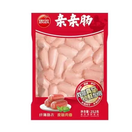 思念252G真空装亲亲肠(24袋)