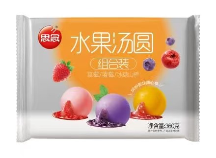 思念360g水果汤圆组合装（草莓，蓝莓，山楂）