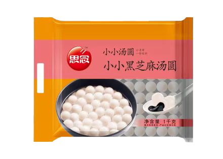 思念1000g小小玉珍珠黑芝麻汤圆