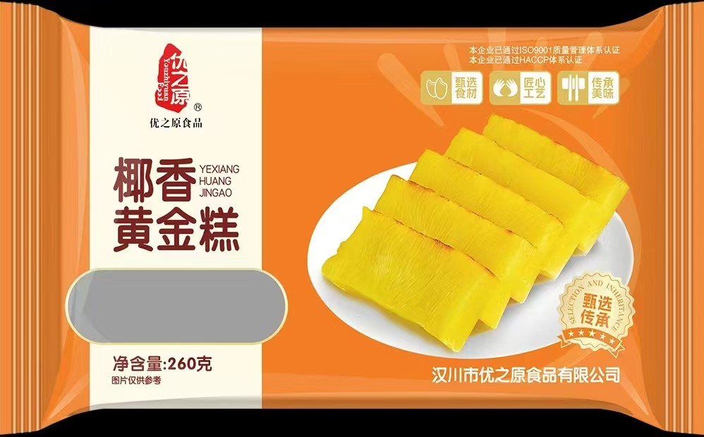优之原椰香黄金糕260g