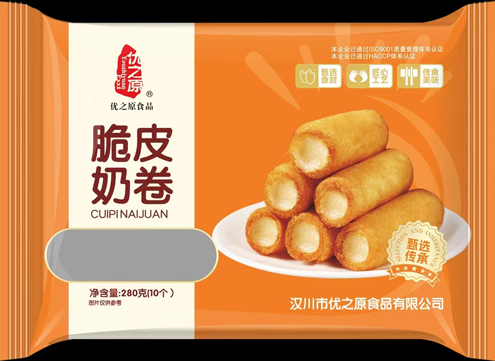优之原脆皮奶卷280克