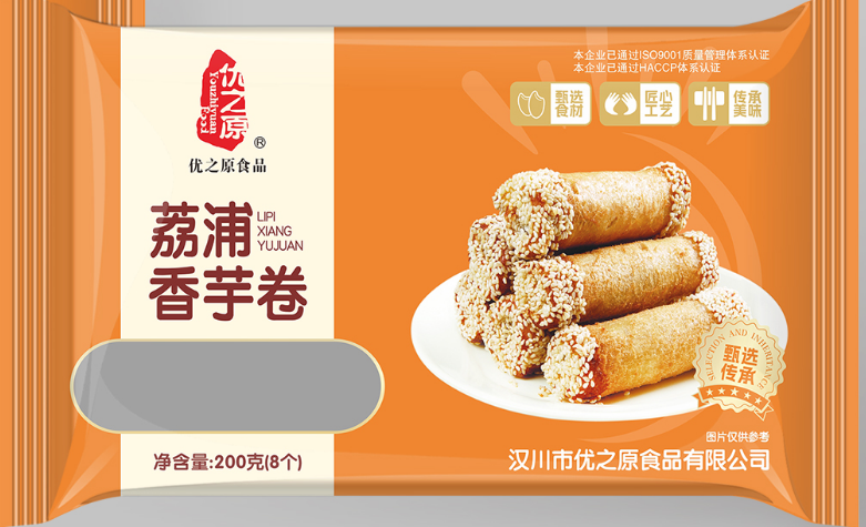 优之原荔浦香芋卷200克