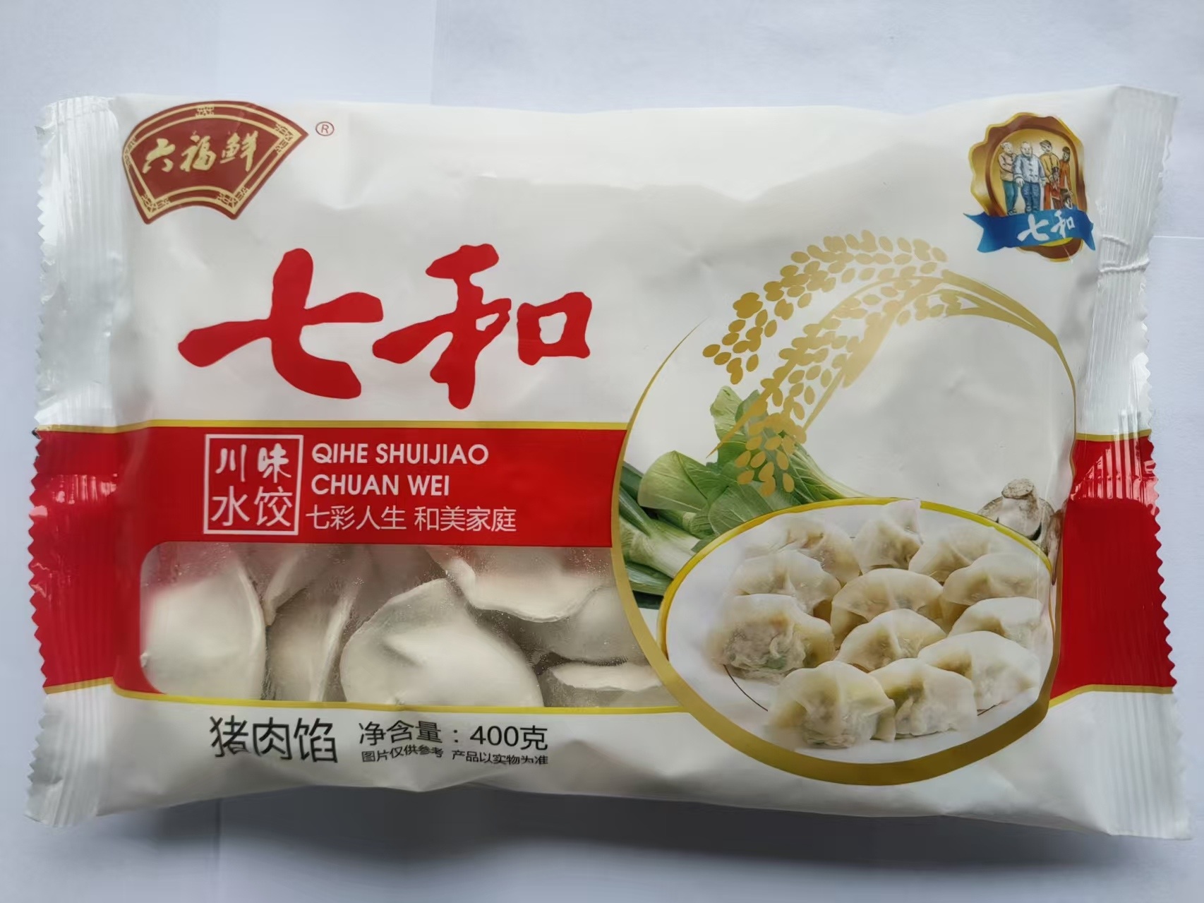 七和400g猪肉水饺*25袋