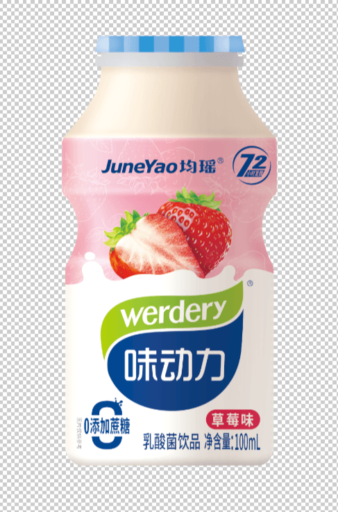 味动力乳酸菌饮品扩大版(草莓味)100ml