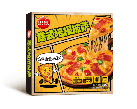 思念180g意式培根披萨