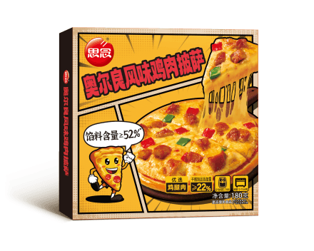 思念180g奥尔良风味鸡肉披萨