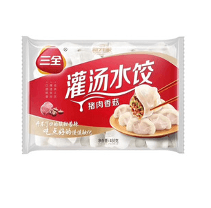 三全455g猪肉香菇水饺（20袋）