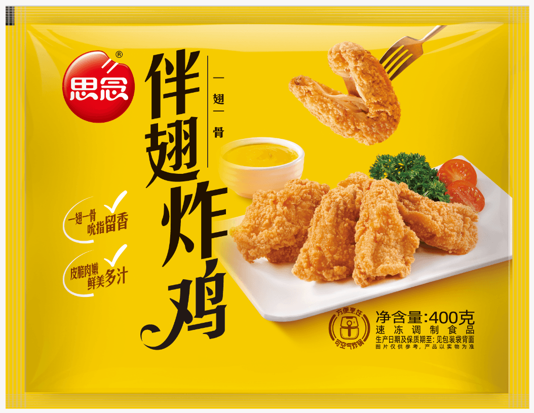 思念400g伴翅炸鸡