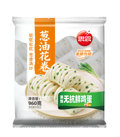 思念960g中华面点奶香馒头（8袋）