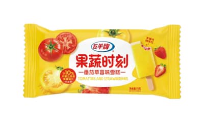 风行五羊牌支装果蔬时刻番茄草莓雪糕/75g/支(×30)