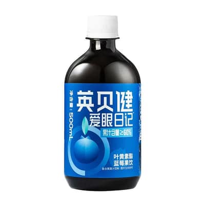 英贝健 爱眼日记叶黄素酯蓝莓果饮500ml