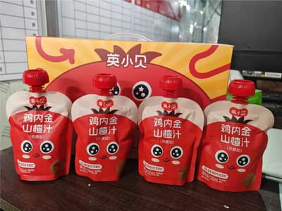 英小贝益生元山楂汁120ml