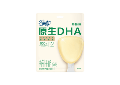 90g伊利QQ星原生DHA-酪蛋白奶酪棒醇净原味