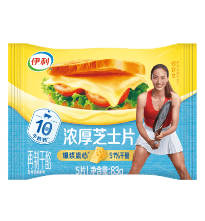 83克伊利浓厚芝士片5片