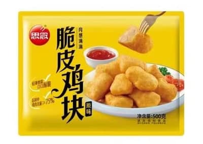 思念500g脆皮鸡块（原味）（20袋）
