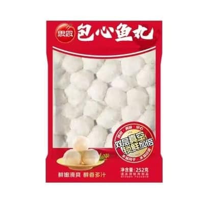 思念252G真空装包心鱼丸(24袋)