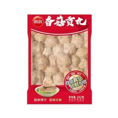 思念252G真空装香菇贡丸(24袋)