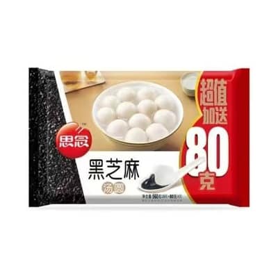 思念560g醇香黑芝麻汤圆（12袋）