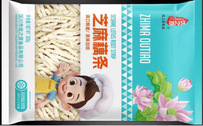 优之原芝麻藕条300g