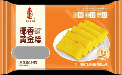 优之原椰香黄金糕260g