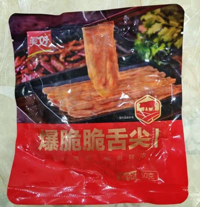 美好150g爆脆脆舌尖