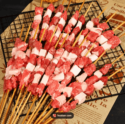 手工羊肉串