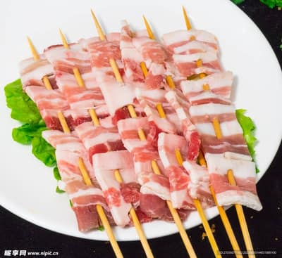五花肉串