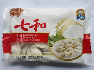 七和400g猪肉水饺*25袋