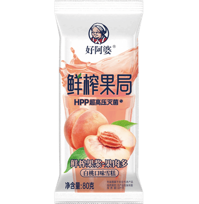 好阿婆鲜榨果局-白桃80g（新）
