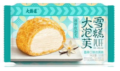 大桥道50g大泡芙雪糕-香草口味