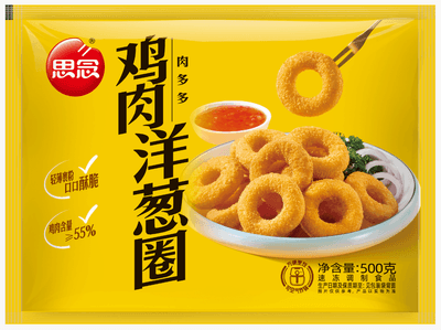 思念500g鸡肉洋葱圈