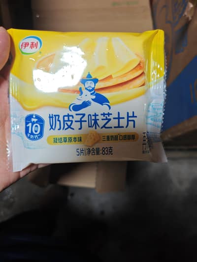1*30袋*83g伊利奶皮子味芝士片